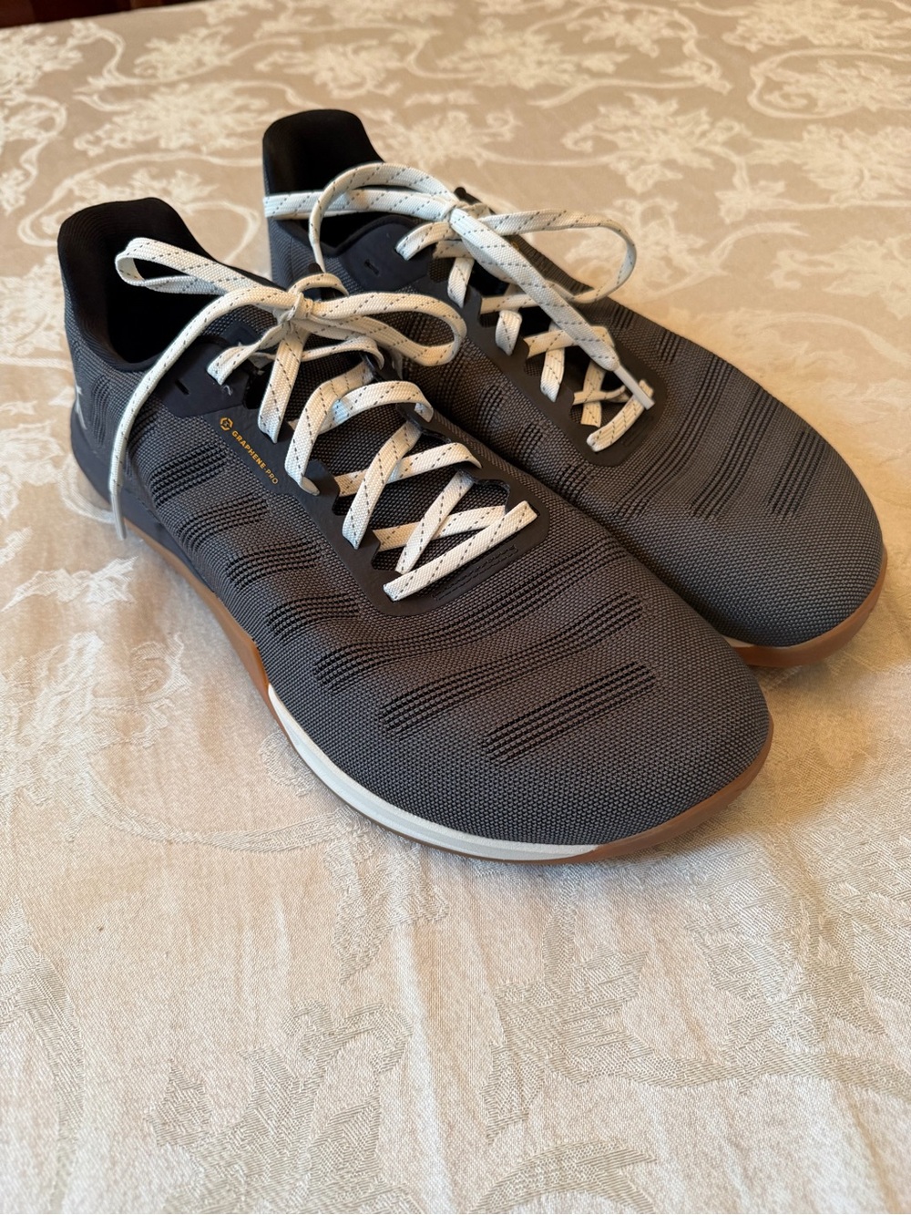 Flux Footwear Men’s Adapt Graphene XT Cross Training Shoes Carbon/Gum Size 12